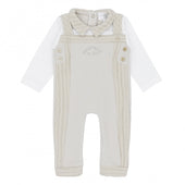 Pastels & Co Baby Boy Beige Dungaree
